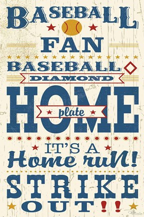 Framed Sports Lovers II Red v2 Print