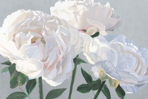 Framed Essence of June I Gray Print