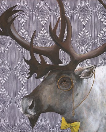 Framed Mr. Caribou Print