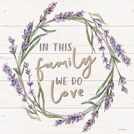 Framed In This Family Print