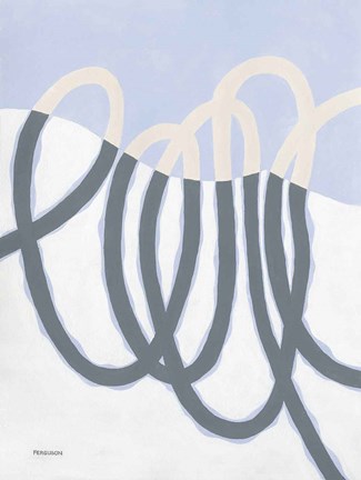 Framed Loops I Print