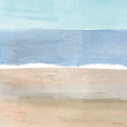 Framed Soft Shores X Print