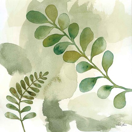 Framed Woodland Walk III Print