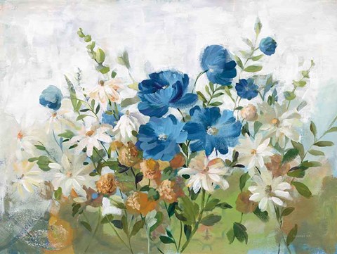 Framed Wild Hillside Print