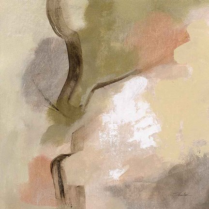 Framed Meadow View I Print