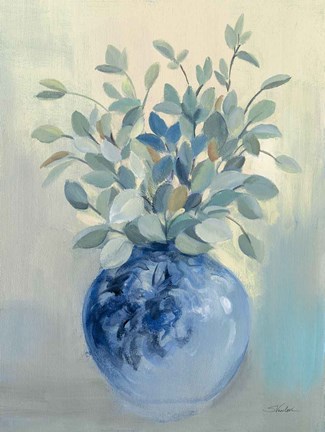 Framed Sage Botanical Print