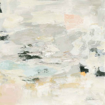 Framed Steps on Stones II Print