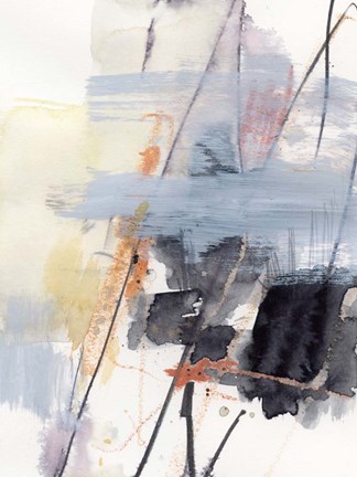 Framed Foggy Swath II Print