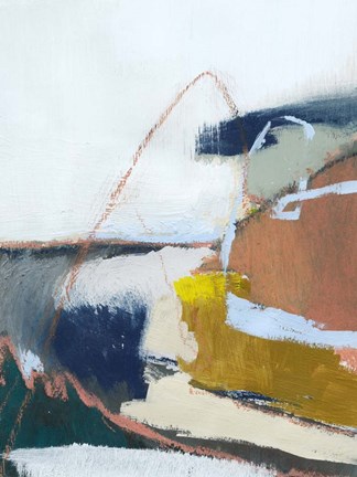 Framed Tidal Patchwork II Print