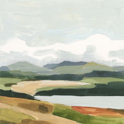 Framed Open Outlook I Print