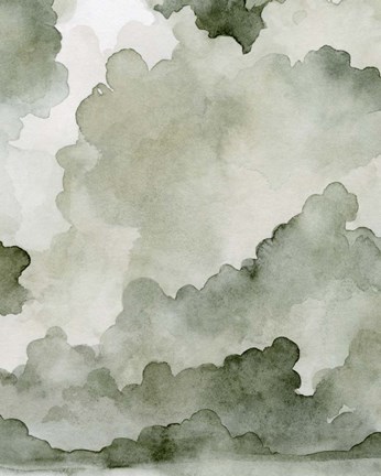 Framed Impending Thunder I Print