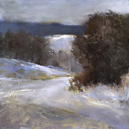 Framed Down Slope Print