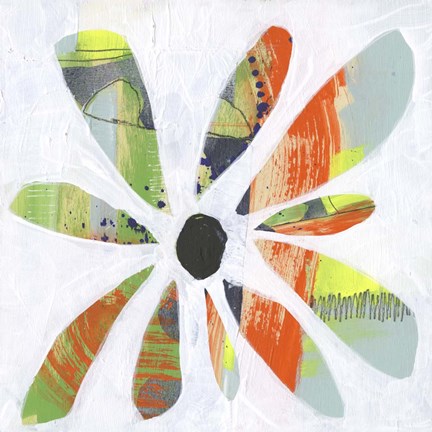 Framed Pin Wheel II Print