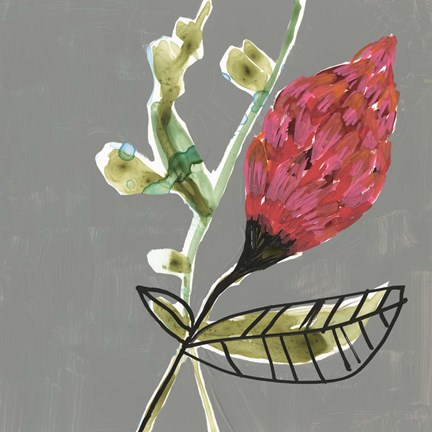 Framed Tropic Botanicals VII Print