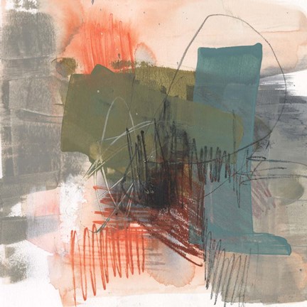 Framed Central Fuse II Print