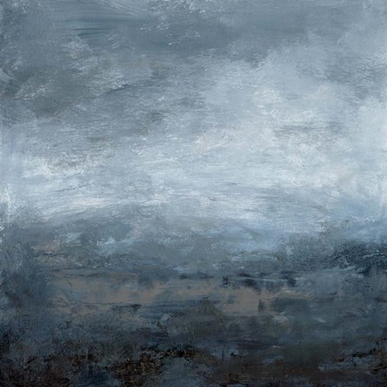 Framed Water Study II Print