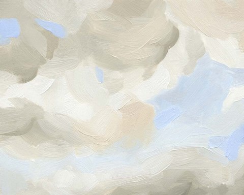 Framed Cloud Coast IV Print