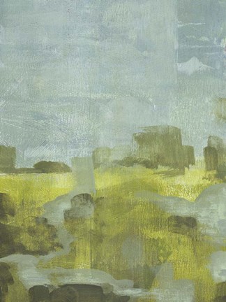 Framed Overgrown Greenway II Print