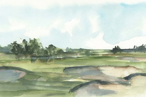 Framed Watercolor Course Study I Print