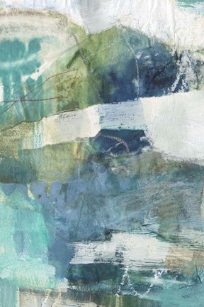 Framed Terrene Abstract II Print