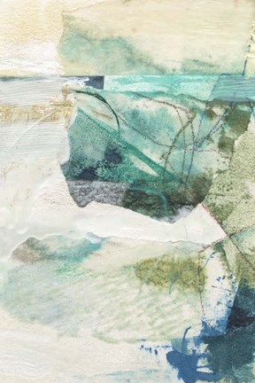 Framed Terrene Abstract III Print