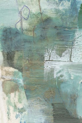 Framed Terrene Abstract V Print