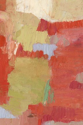 Framed Bright Costa I Print