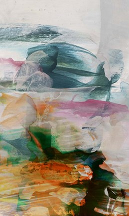 Framed Abstract Movement II Print