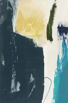 Framed Obscure Abstract II Print