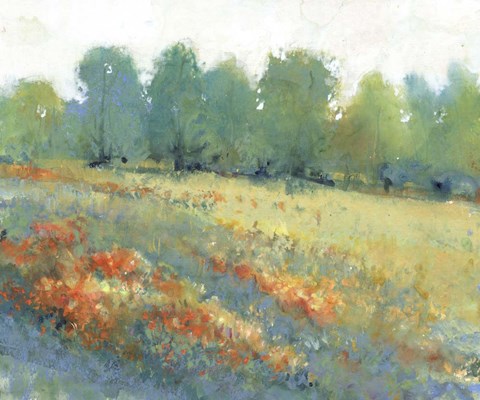 Framed Rural Land I Print