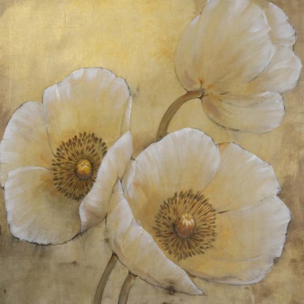 Framed Golden Highlights II Print