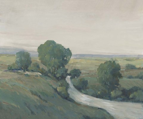 Framed Running Creek I Print