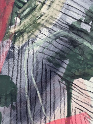 Framed Angled Spaces II Print