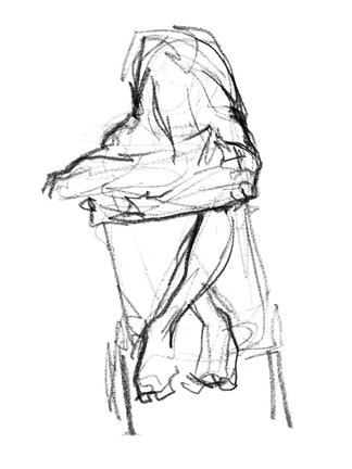 Framed Contemplate II Print