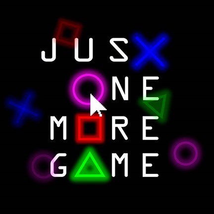 Framed Level Up III Print