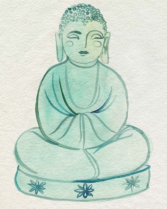 Framed Sitting Pose II Print