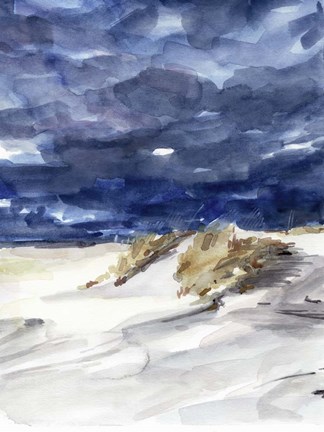 Framed Stormy Front I Print