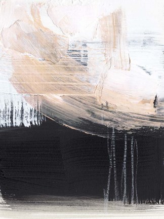 Framed Paved Path III Print