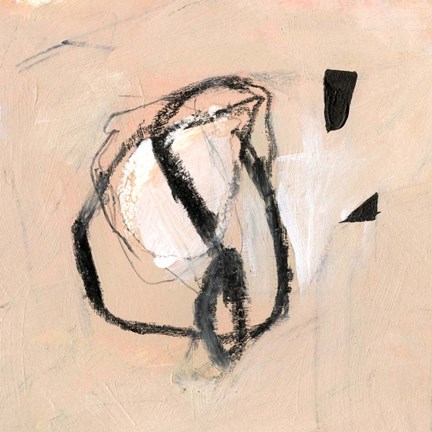 Framed Broken Glass I Print