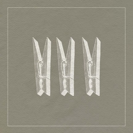 Framed Laundry Tips VI Print