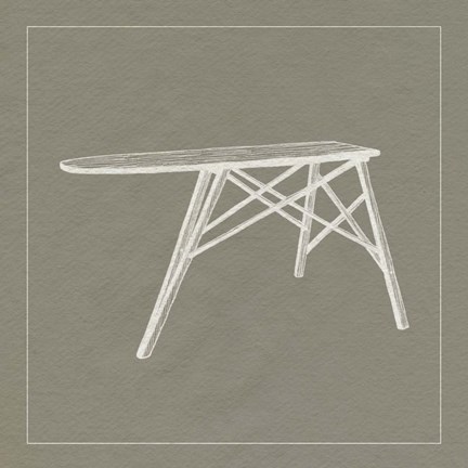 Framed Laundry Tips VII Print