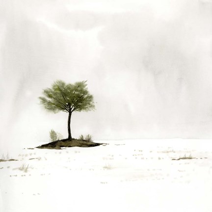 Framed Early Snow I Print