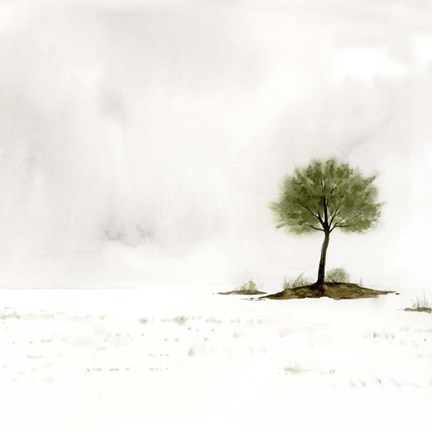 Framed Early Snow II Print