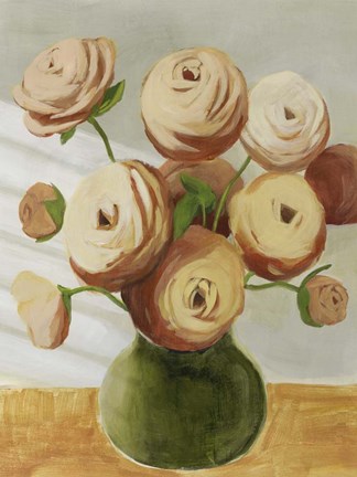 Framed Afternoon Posy II Print