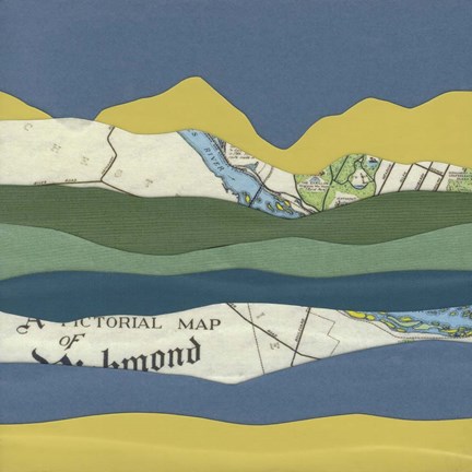 Framed Mountain Series #108 Print