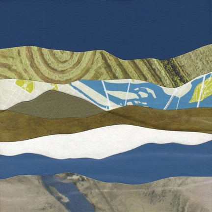 Framed Mountain Series #163 Print