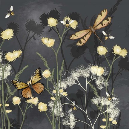 Framed Garden Magic II Print