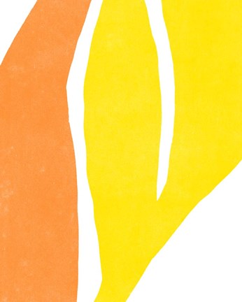 Framed Color Cuts V Print