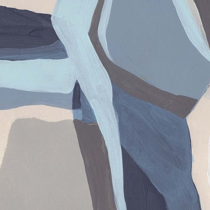 Framed Blue Chrysalis II Print