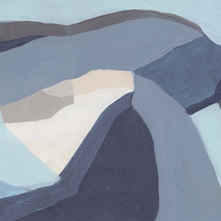 Framed Blue Chrysalis IV Print